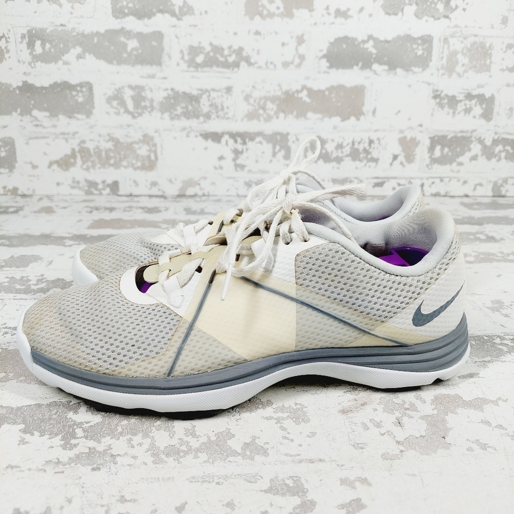Nike Womens Lunar Summer Lite 2 Gray Running Shoes Sneakers H655